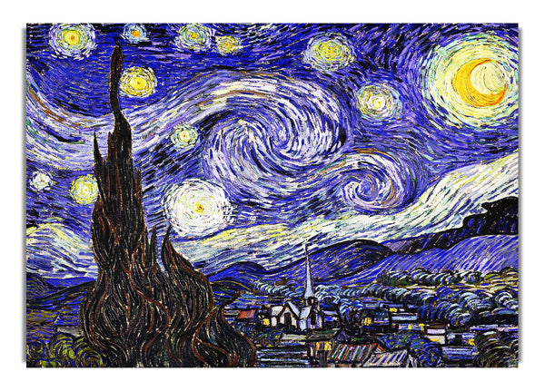 Vincent Van Gogh Starry Night Art Classic Canv