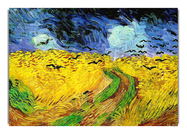 Vincent Van Gogh Wheat Field With Crows
