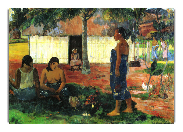 Whya Are You Angry By Gauguin