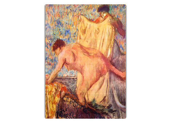 Withdrawing From The Bathtub By Degas