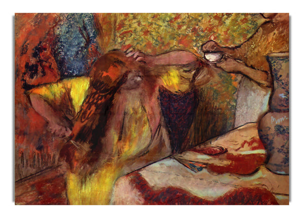 Women At The Toilet #1 By Degas