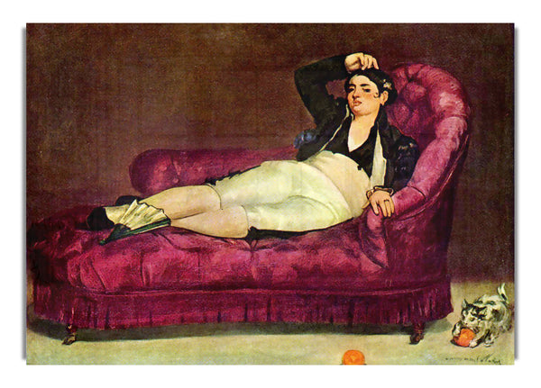 Young Woman In Spanish Dress By Manet