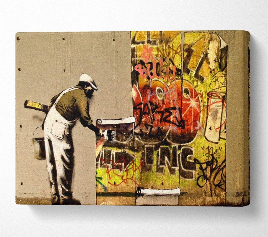 Picture of Wall Paper Canvas Print Wall Art