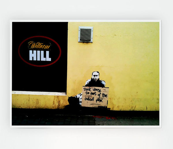 William Hill Plan Print Poster Wall Art