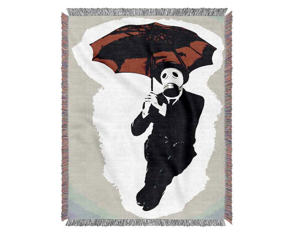 Bankers Gas Mask~~ Woven Blanket