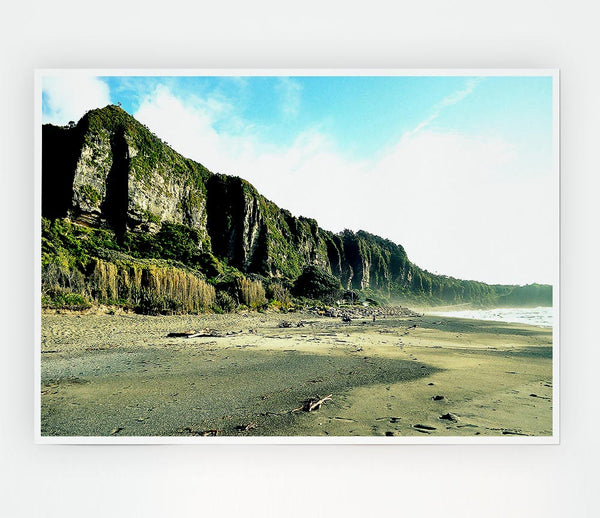 Beautiful Beaches In New Zealand Print Poster Wall Art