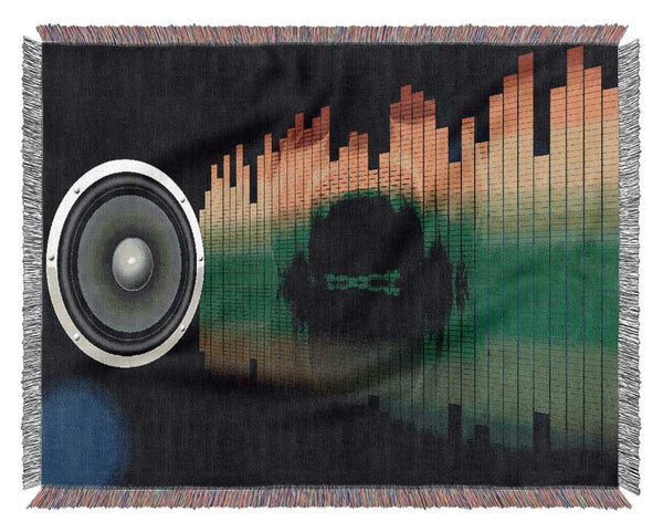 Equalizer Mouth Woven Blanket