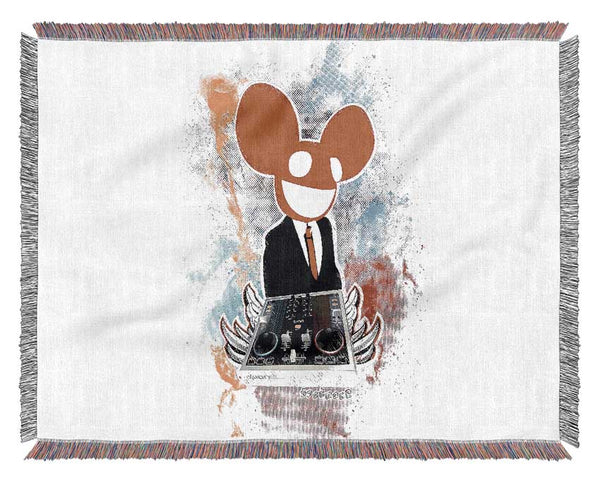 Mouse It Up Woven Blanket