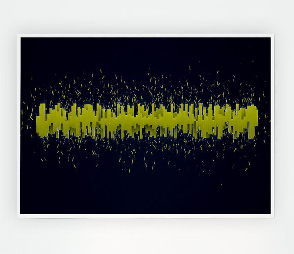 Equalizer Print Poster Wall Art