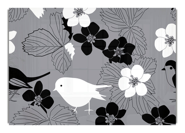 Songbird Petals Grey