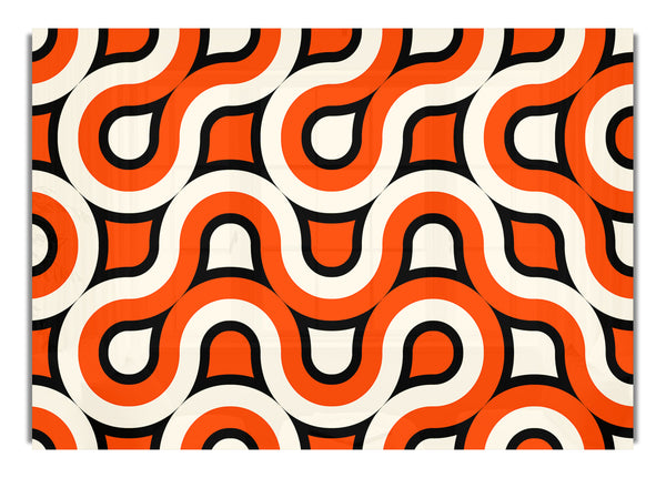 Graphical Maze Orange