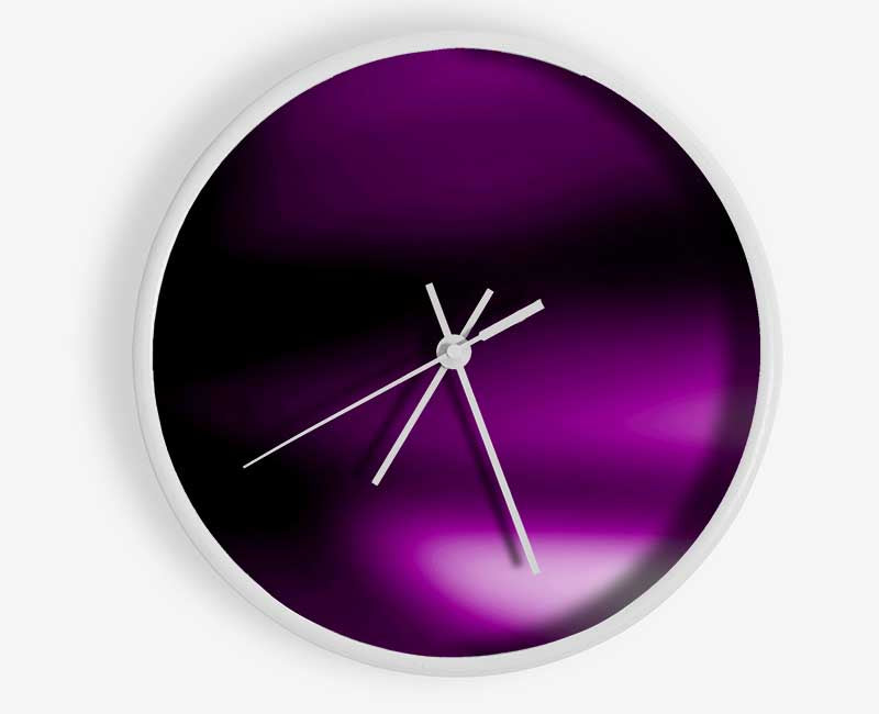 Time-Line Purple Clock - Wallart-Direct UK