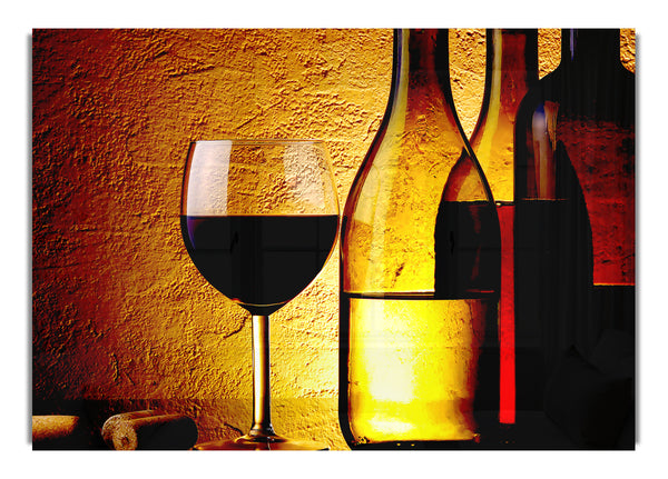 Wine Bottles And Glasses 2