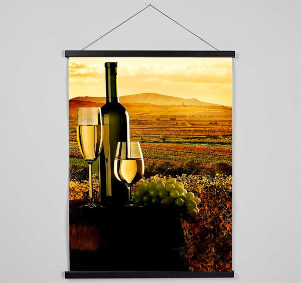 Wine Region Hanging Poster - Wallart-Direct UK