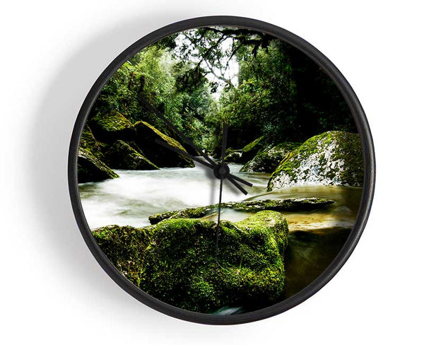 The River Flow Clock - Wallart-Direct UK