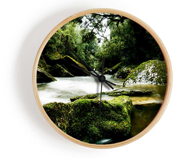 The River Flow Clock - Wallart-Direct UK