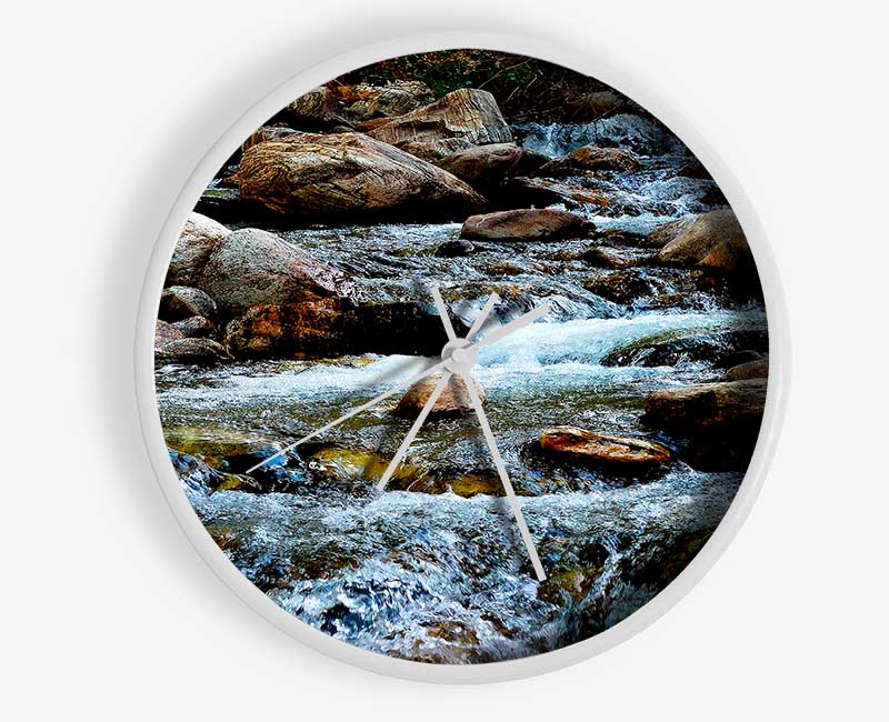 The Streams Flow Clock - Wallart-Direct UK