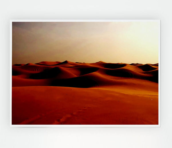 Desert Sands Print Poster Wall Art