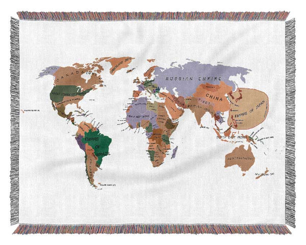 World Of 1914 Woven Blanket