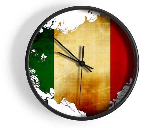 Italian Map Clock - Wallart-Direct UK
