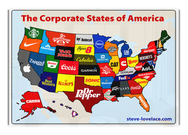 United Corporations Of America Map