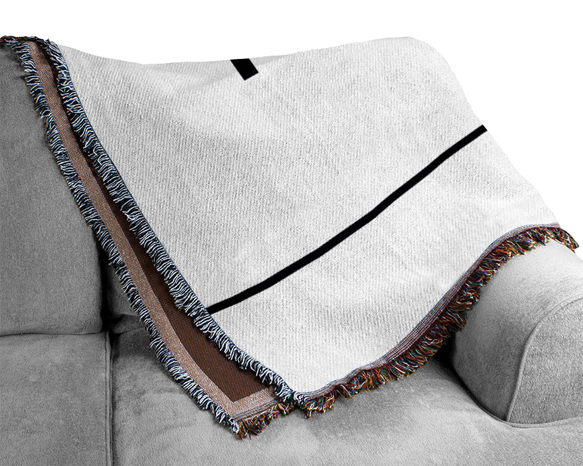 The Oval Signs Woven Blanket