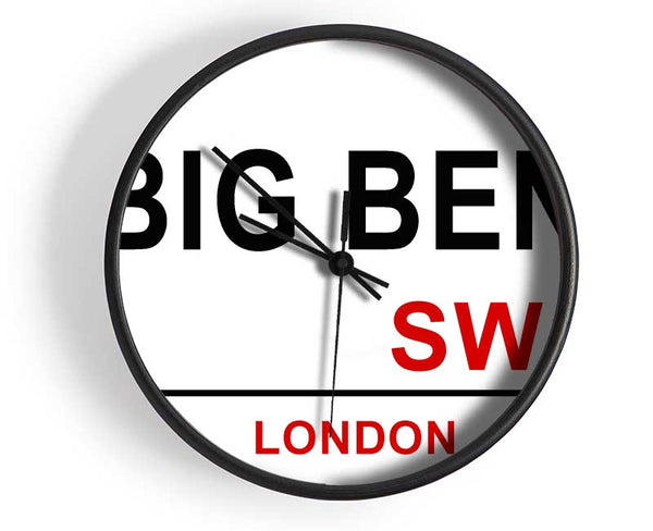 Big Ben Signs Clock - Wallart-Direct UK