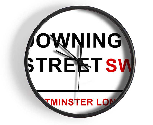 Downing Street Signs Clock - Wallart-Direct UK