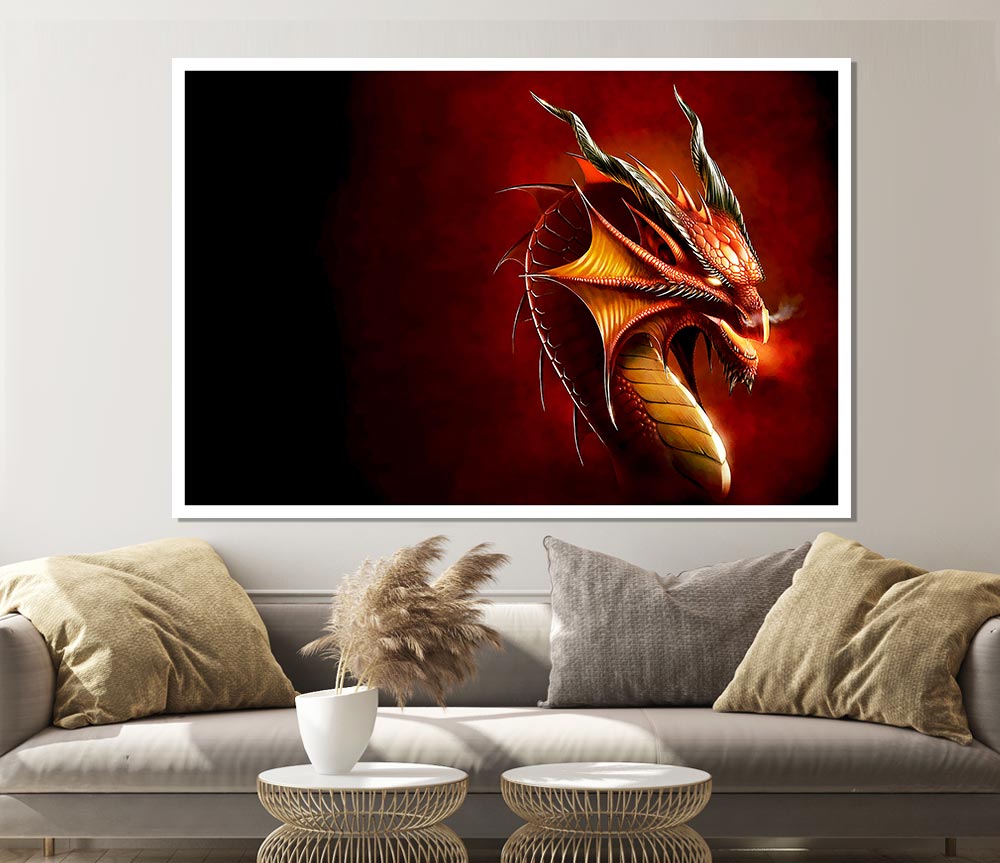 Dragons Breath Print Poster Wall Art