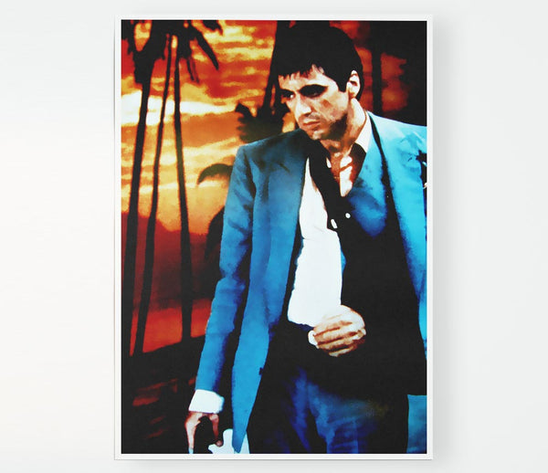 Al Pacino Scarface 03 Print Poster Wall Art