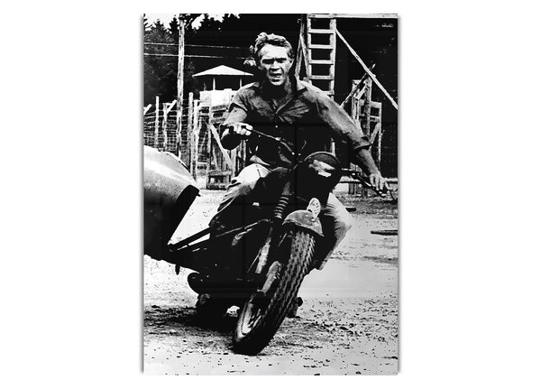 Steve Mcqueen Motorbike