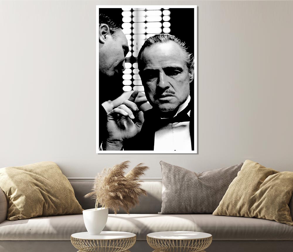 The Godfather Wisper Print Poster Wall Art
