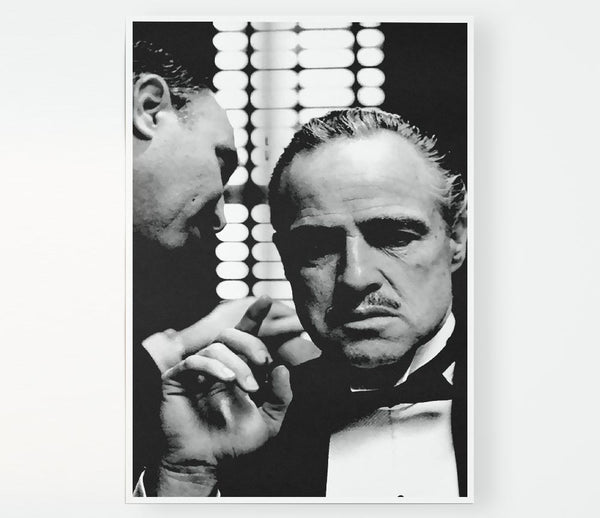 The Godfather Wisper Print Poster Wall Art