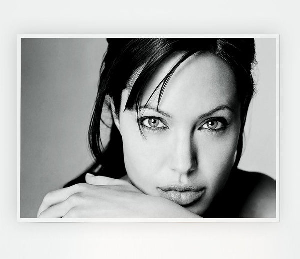 Angelina Jolie Intimate Print Poster Wall Art