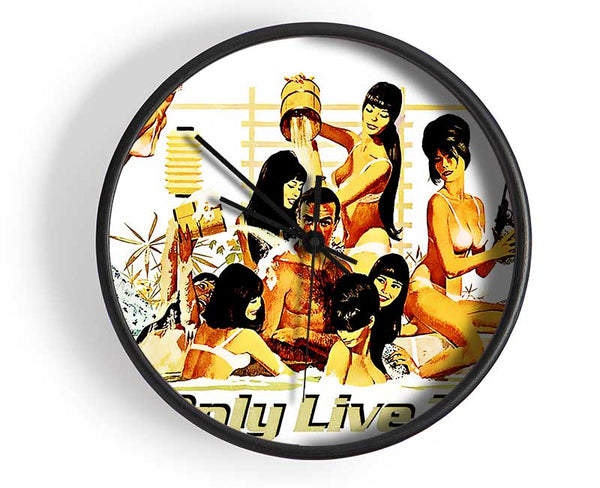 Sean Connery You Only Live Twice Clock - Wallart-Direct UK