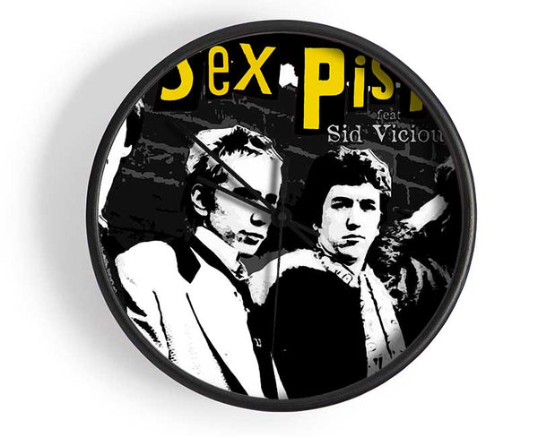 Sex Pistols Clock - Wallart-Direct UK