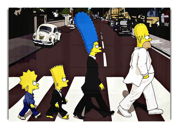 Simpsons Abbey Road