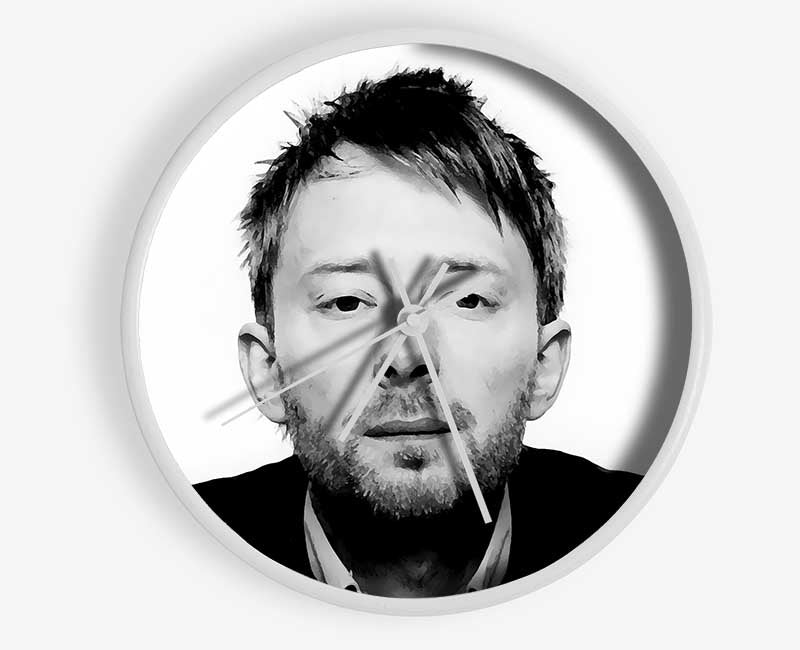 Thom Yorke Radiohead Clock - Wallart-Direct UK