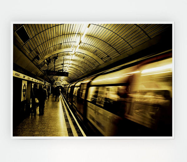 London Underground Tube Print Poster Wall Art