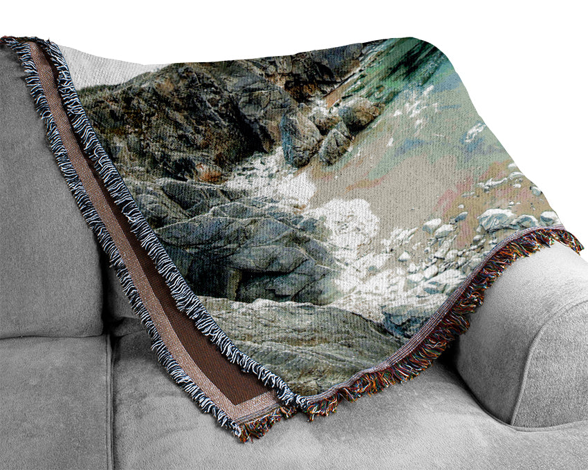 Wild Coast Peninsula Woven Blanket