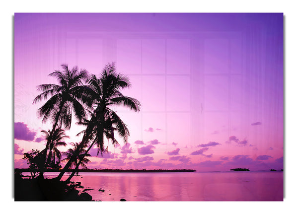 Tranquil Purple Ocean