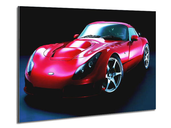 Tvr Red Front View