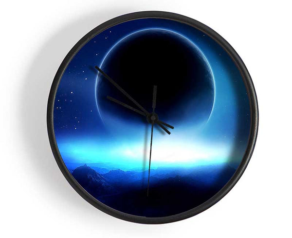 Universe From The Blue Planet Clock - Wallart-Direct UK