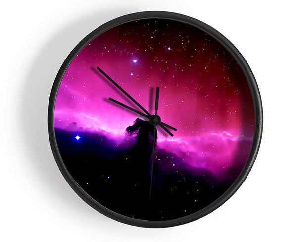 The Stunning Horsehead Nebula Clock - Wallart-Direct UK