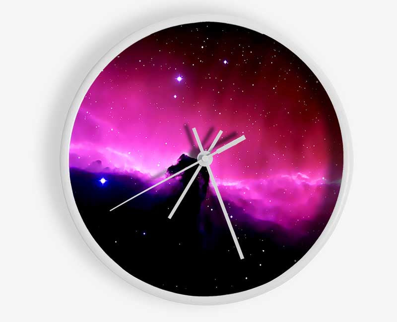 The Stunning Horsehead Nebula Clock - Wallart-Direct UK