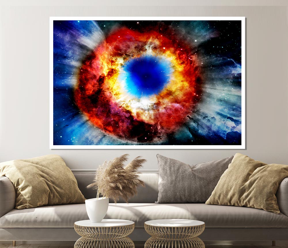 The Eye Of The Universe Print Poster Wall Art