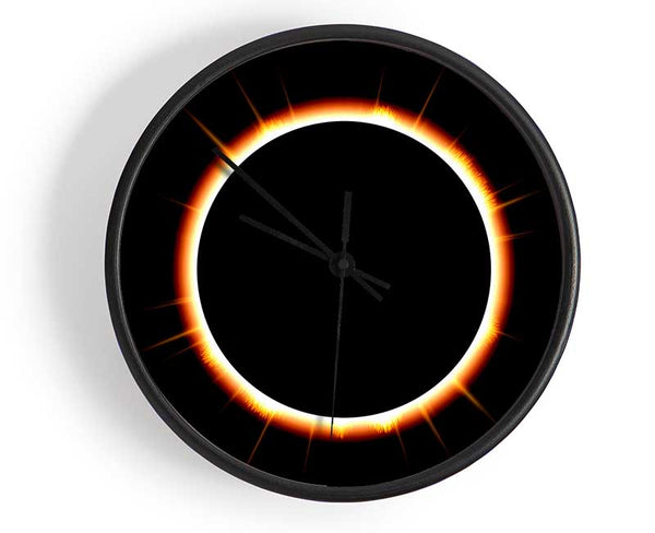 Solar Eclipse Of The Sun Clock - Wallart-Direct UK
