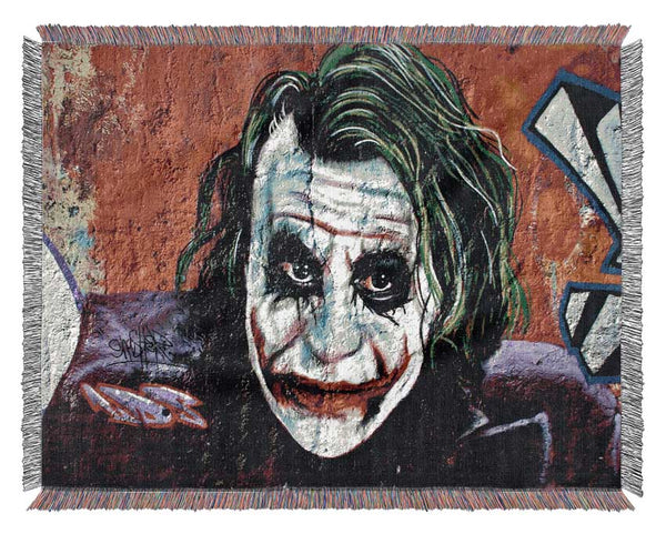 The Joker Woven Blanket