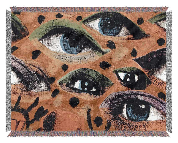 All Eyes On You Woven Blanket