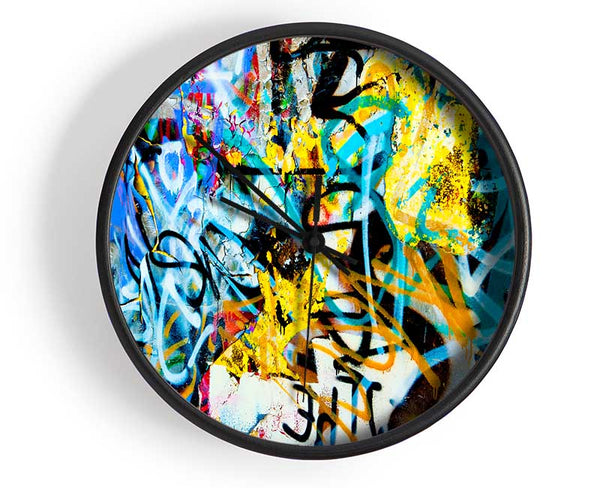 Urban City Art Clock - Wallart-Direct UK